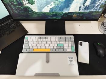 Product Review of Paket Nuphy Air96 V2 QMK Wireless Mechanical Keyboard + NuFolio V3 from Tokopedia customer review 3
