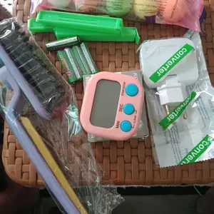 Timer Masak Digital Kitchen Clock Stopwatch Magnetic Alarm Dapur Untuk Memasak Olahraga Gym Belajar Serbaguna