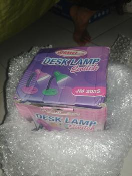 Product Review of Lampu Belajar Jepit / Lampu Kerja / Meja Leher Flexibel Fitting E27 COD Free Ongkir from Tokopedia customer review 0