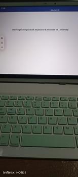 Product Review of Keyboard Mouse Set Bluetooth Wireless Silent Click Android Windows IOS Ipad Computer from Tokopedia customer review 1