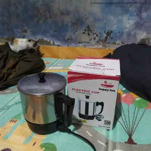 Mug Elektrik 11/12/13/14/15 CM / Teko Listrik/ Mug Listrik Gelas Masak