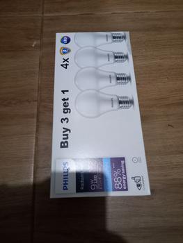Product Review of Lampu Philips RadiantLine Multipack Bohlam LED 9W 6500K Putih from Tokopedia customer review 2