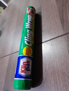 Product Review of Klinpak Cling Wrap Regular Refill 30m x 30cm - Plastik Segel makanan from Tokopedia customer review 0