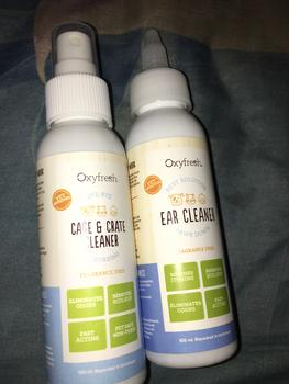 Product Review of Oxyfresh Pet Ear Cleaner 100ml - Pembersih Telinga Hewan from Tokopedia customer review 2