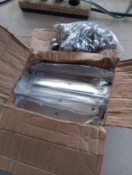Product Review of SAYAP PLAT DOUBLE TIANG RAILING KACA SOLID SUS304 from Tokopedia customer review 1