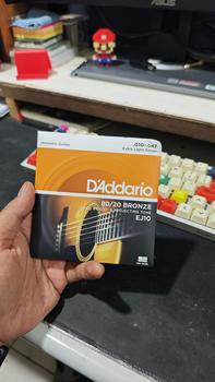 Product Review of D'Addario EJ10 10-47 senar gitar akustik ORIGINAL from Tokopedia customer review 1