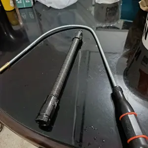 60cm Flexible Panjang Stick Magnet Magnetic Bar Magnet Tongkat Tongkat Magnet Pengambil Barang Kepala Datar Alat Pick Up