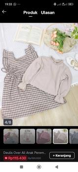 Product Review of Deulis Over All Anak Perempuan Korean Style Xavia from Tokopedia customer review 1