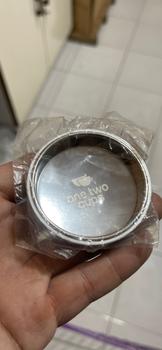Product Review of One Two Cups Basket Blind Filter Portafilter Backflush Stainless Steel - Y582 from Tokopedia customer review 0