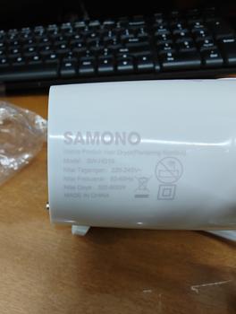 Product Review of Samono Hair Dryer Pengering Rambut Low Watt 300 Watt 2 Kecepatan Angin Bisa Dilipat SW-HD10 from Tokopedia customer review 0