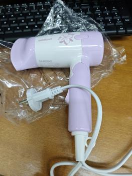 Product Review of Samono Hair Dryer Pengering Rambut Low Watt 300 Watt 2 Kecepatan Angin Bisa Dilipat SW-HD10 from Tokopedia customer review 1