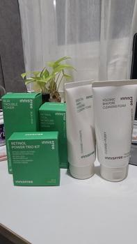 Product Review of Innisfree Green Tea Amino Hydrating  Cleansing Foam 150g / Sabun Pembersih Wajah untuk Kulit Kering from Tokopedia customer review 0