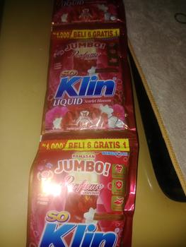Product Review of SOKLIN LIQUID SACHET JUMBO 40ML from Tokopedia customer review 0