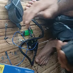 Klakson Keong Mobil Motor Denso Keong Waterproof dengan Kabel Relay Set BOSCH HELLA MX Original