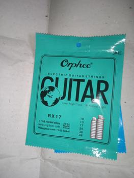 Product Review of Orphee RX SET Senar GItar Elektrik Ukuran 9 10 11 RX15 RX17 RX19 RX15-C from Tokopedia customer review 0