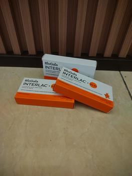 Product Review of Interlac Probiotik + Vit D3 400 IU 3 Strip @10 Tablet - Menjaga Kesehatan Saluran Cerna dan Daya Tahan Tubuh Anak hingga Dewasa from Tokopedia customer review 0
