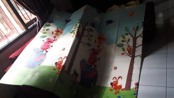 Product Review of Goto [COD] Shiro Playmate Bayi Matras Lipat Playmat Anak Tebal 180x200 cm from Tokopedia customer review 3