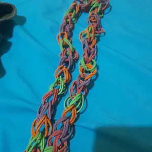 KARET LOMPAT TALI KEPANG 2 KUAT WARNA WARNI RUBBER BAND SKIPPING