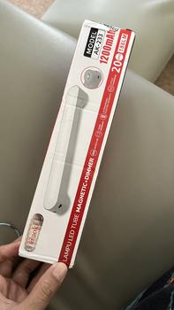 Product Review of AOKI Lampu LED Magnet Dinding Serbaguna Rechargable USB Warna Aesthetic Led tabung multi warna tahan lama tombol sentuh Plastik from Tokopedia customer review 1