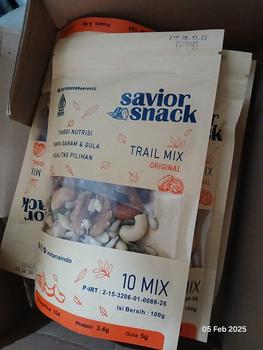 Product Review of CEMILAN SEHAT ORGANIC KACANG KACANGAN BIJI BIJIAN MIX FRUIT DRIED from Tokopedia customer review 0