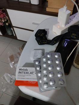 Product Review of Interlac Probiotik + Vit D3 400 IU 3 Strip @10 Tablet - Menjaga Kesehatan Saluran Cerna dan Daya Tahan Tubuh Anak hingga Dewasa from Tokopedia customer review 0