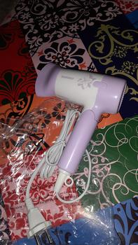 Product Review of Samono Hair Dryer Pengering Rambut Low Watt 300 Watt 2 Kecepatan Angin Bisa Dilipat SW-HD10 from Tokopedia customer review 2