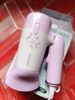 Product Review of Samono Hair Dryer Pengering Rambut Low Watt 300 Watt 2 Kecepatan Angin Bisa Dilipat SW-HD10 from Tokopedia customer review 2