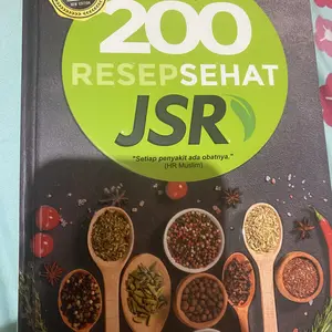ORIGINAL FULL COLOR Buku 200 Resep Sehat JSR dr. Zaidul Akbar BONUS BUKU DZIKIR