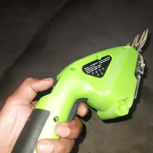 Pemangkas rumput dan semak tanpa kabel 7.2V, pemangkas pagar yang dapat diisi ulang 2-dalam-1, pemangkas listrik