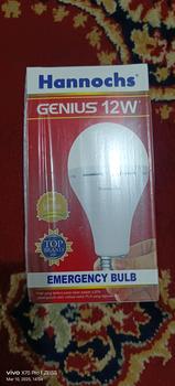 Product Review of Bohlam Emergency Hannochs Genius Lampu Emergency Hannochs Bohlam LED from Tokopedia customer review 2