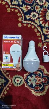 Product Review of Bohlam Emergency Hannochs Genius Lampu Emergency Hannochs Bohlam LED from Tokopedia customer review 0