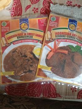 Product Review of Bumbu Masak Dua Kuali Rendang from Tokopedia customer review 0