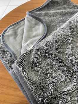 Product Review of WATER MAGNET DRYING TOWEL LAP PENGERING CUCI MOBIL TWISTED LOOP MICROFIBER 600 GSM SEKALI USAP KERING SANGAT MENYERAP AIR ANTI BARET HALUS TEBAL from Tokopedia customer review 0