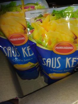 Product Review of Saus Keju / Cheese Sauce 1kg Prima Agung GROSIR Best Seller from Tokopedia customer review 0