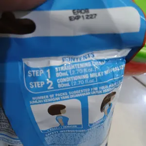 Makarizo Hair Energy Easy Straight - MILD 80 mL Pelurus Rambut