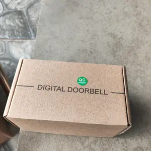 THOME Bel Rumah Tanpa Kabel / Bel Rumah Wireless Waterproof Door Bell Pintu 1 Receiver (A1) Baterai Alarm