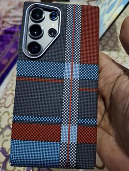 Product Review of CASELAB - PIXEL CARBON MOUNTAIN TARTAN BRITISH DESIGN CASE MAGNETIC SMSG COMPATIBLE FOR S25 ULTRA S25 PLUS S25 S24 ULTRA S24 PLUS S24 S 24 S23 ULTRA S23 PLUS S23 S 23 HARDCASE PC PIXEL DESIGN CASING PELINDUNG HANDPHONE Bumper Blue from Tokopedia customer review 1