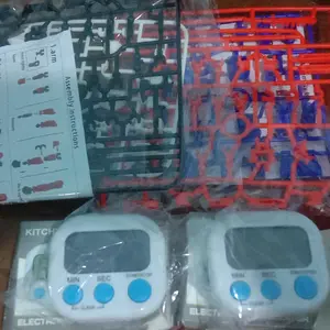 UNIQSOO Alarm Timer Masak Dapur Pengatur Waktu Clock Stopwatch Digital Timer Kitchen Mini LCD FS017