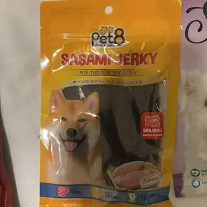SNACK Anjing PET8 SASAMI JERKY 50 GRAM COLLECTION / CEMILAN DOG