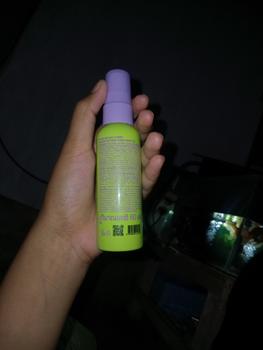 Product Review of [POPBELA Best Setting Spray 2024 Winner] DAZZLE ME Get a Grip! Makeup Setting Spray Dewy Fix Beauty Protecting 4 X Hydrating Makeup Mist Flawless Lightening Primer Water Tahan 24 JAM from Tokopedia customer review 3