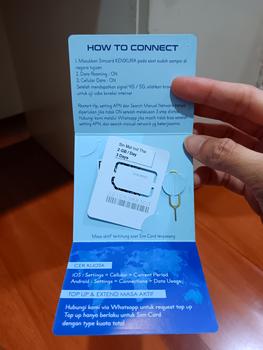 Product Review of Simcard Singapore Malaysia Indonesia Thailand sim card paket data internet Singapura Kenikura from Tokopedia customer review 3