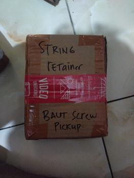 Product Review of ￼screw sekrup baut pickup gitar bass elektrik hitam chrome gold 2.5mm humbucker emg seymour duncan from Tokopedia customer review 0