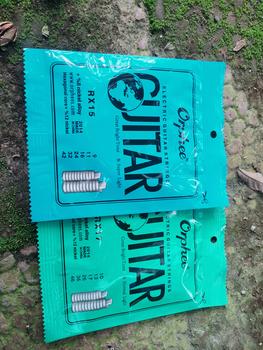 Product Review of Orphee RX15 9-42 Senar Gitar Elektrik Super Light from Tokopedia customer review 0
