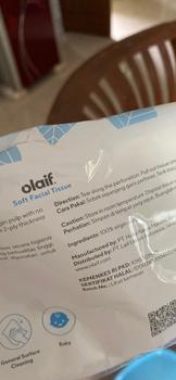 Product Review of [Bundle] Olaif Daily Soft Facial Tissue - Tisu Wajah - 6 Packs x 180 Sheets from Tokopedia customer review 2