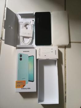 Product Review of Samsung Galaxy A06 6/128GB - | Baterai 6.000 mAh | 25W Fast Charging from Tokopedia customer review 3