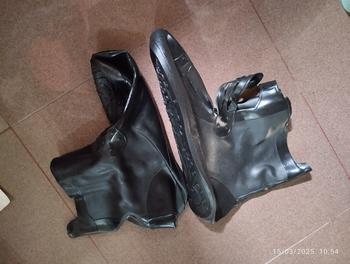 Product Review of Cover Sepatu Anti Air Hujan Sarung Sepatu Mantel Pelindung Sepatu from Tokopedia customer review 0