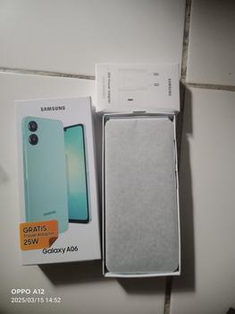 Product Review of Samsung Galaxy A06 6/128GB - | Baterai 6.000 mAh | 25W Fast Charging from Tokopedia customer review 0