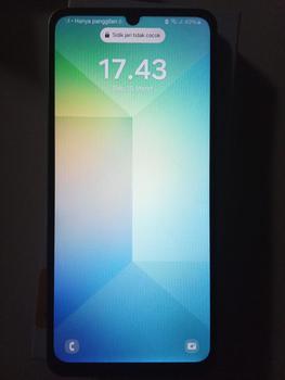 Product Review of Samsung Galaxy A06 6/128GB - | Baterai 6.000 mAh | 25W Fast Charging from Tokopedia customer review 2