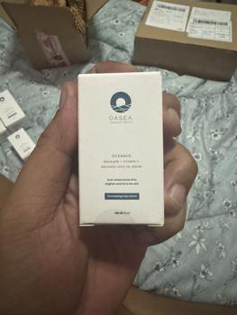 Product Review of Oasea Oceanus Squalane + Salicylic Acne Control Face Oil Serum - 5ml (Serum Minyak Wajah) ED 10/25 Acid Berjerawat from Tokopedia customer review 3