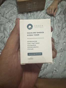 Product Review of Oasea Oceanus Squalane + Salicylic Acne Control Face Oil Serum - 5ml (Serum Minyak Wajah) ED 10/25 Acid Berjerawat from Tokopedia customer review 1